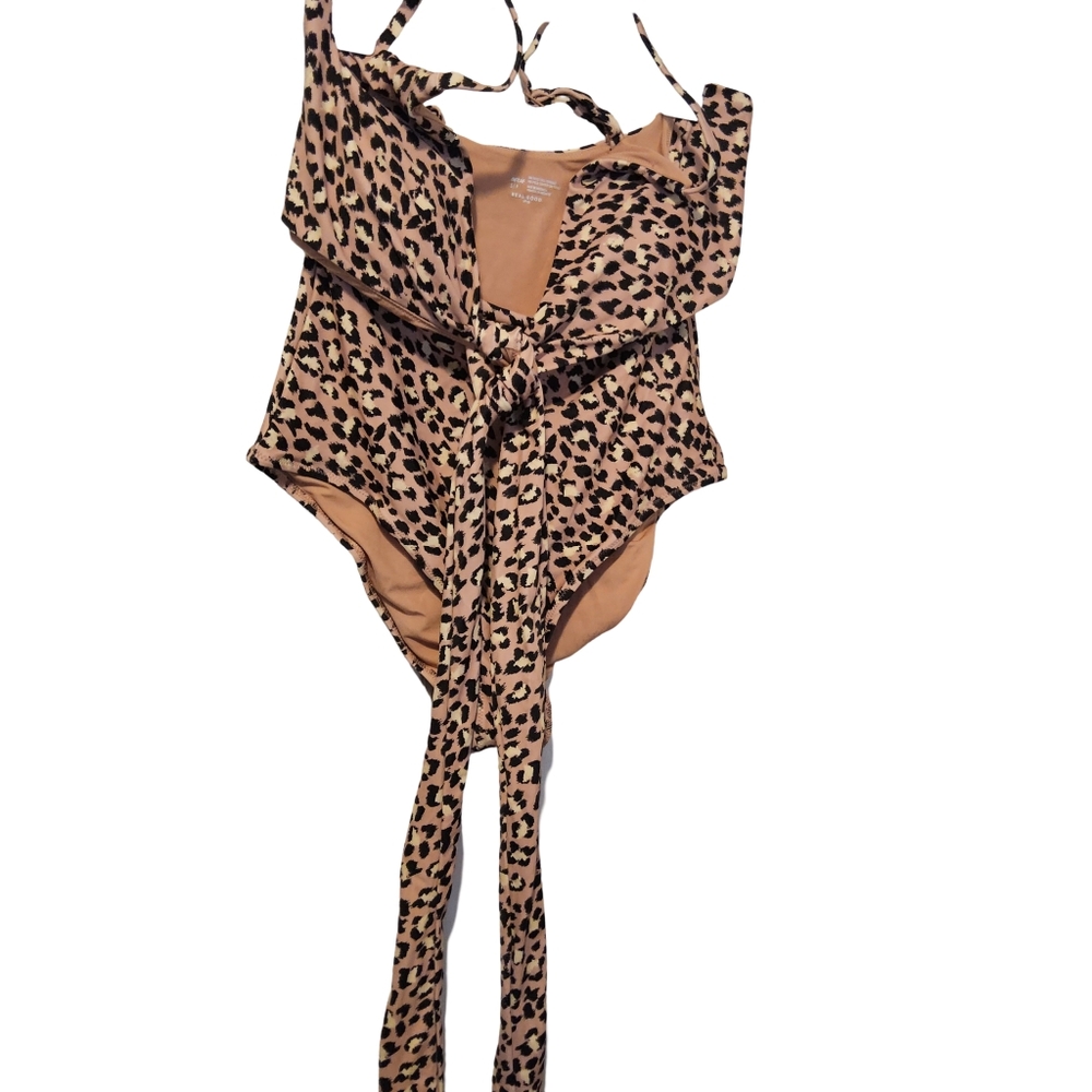 Leopard Print Women's Swimsuit